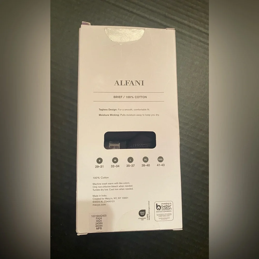 Alfani Men’s 4 Pack Briefs in Black‎ Size Small 29-31 NWT